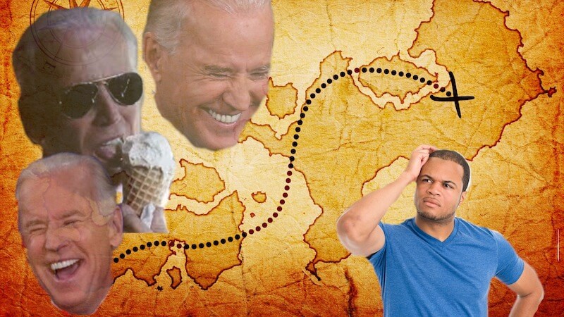 Bidens Stimulus Tracker Treasure map